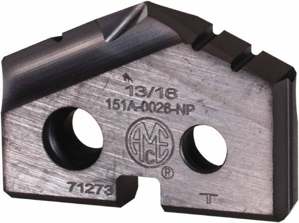 Spade Drill Insert: 13/16