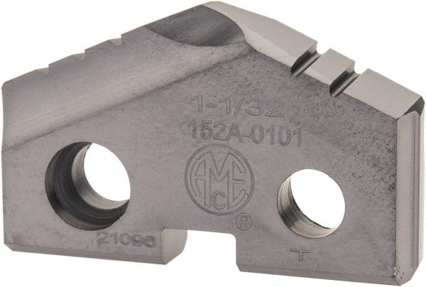Spade Drill Insert: 1-1/32