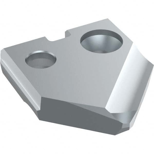 Spade Drill Insert: 10.20 mm Dia, Seat Size Y, Cobalt, 90 deg Point MPN:15YN-10.2-SP