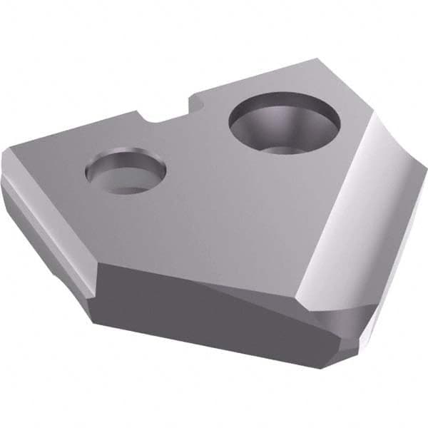 Spade Drill Insert: 12.50 mm Dia, Seat Size Z, Cobalt, 90 deg Point MPN:15ZA-12.5-SP