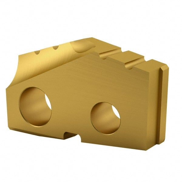 Spade Drill Insert: 12.50 mm Dia, Seat Size Z, Cobalt, 132 deg Point MPN:15ZT-12.5