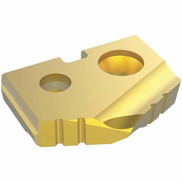 Spade Drill Insert: 12.50 mm Dia, Seat Size Z, Cobalt, 132 deg Point MPN:18ZT-12.5