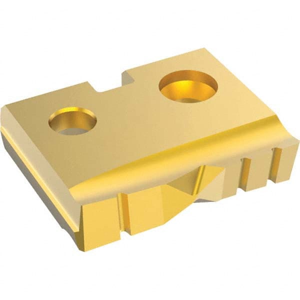 Spade Drill Insert: 21.00 mm Dia, Seat Size 1, Carbide, 180 deg Point MPN:1C21T-21-FB