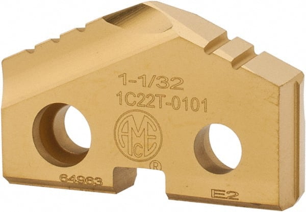 Spade Drill Insert: 1-1/32