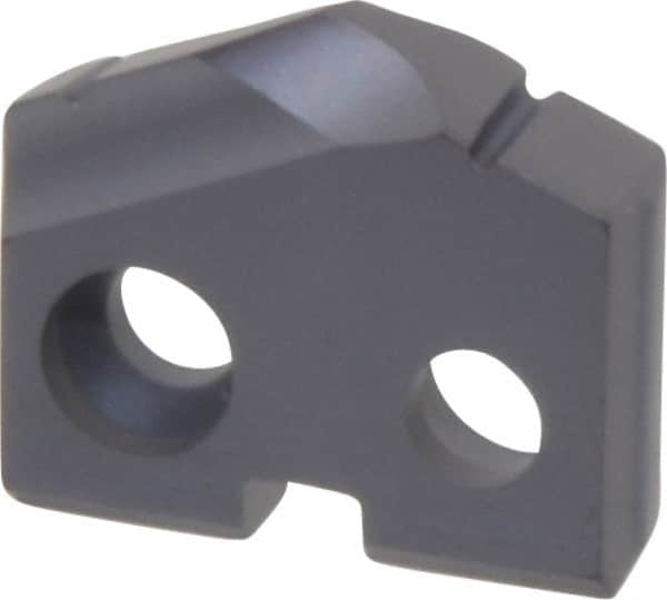 Spade Drill Insert: 13.00 mm Dia, Seat Size 0, Carbide, 132 deg Point MPN:1C50A-13