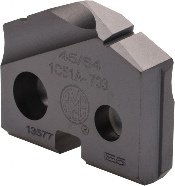Spade Drill Insert: 45/64