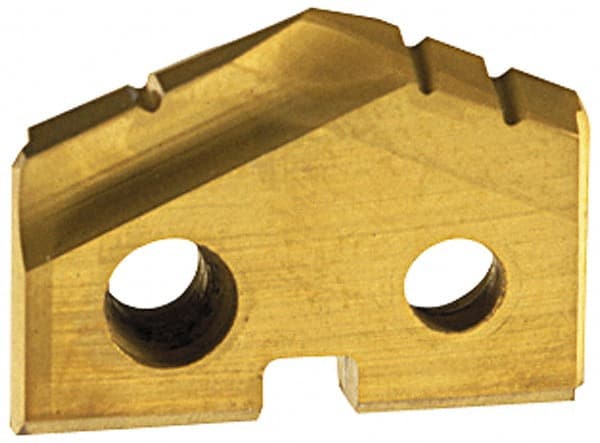 Spade Drill Insert: 19.00 mm Dia, Seat Size 1, Carbide, 132 deg Point MPN:1C51T-19
