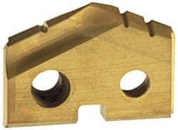Spade Drill Insert: 22.00 mm Dia, Seat Size 1, Carbide, 132 deg Point MPN:1C51T-22