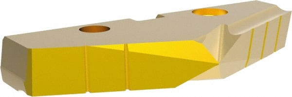 Spade Drill Insert: 53.00 mm Dia, Seat Size 4, High Speed Steel, 132 deg Point MPN:434T-53