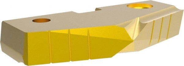 Spade Drill Insert: 68.00 mm Dia, Seat Size 5, High Speed Steel, 144 deg Point MPN:435T-68