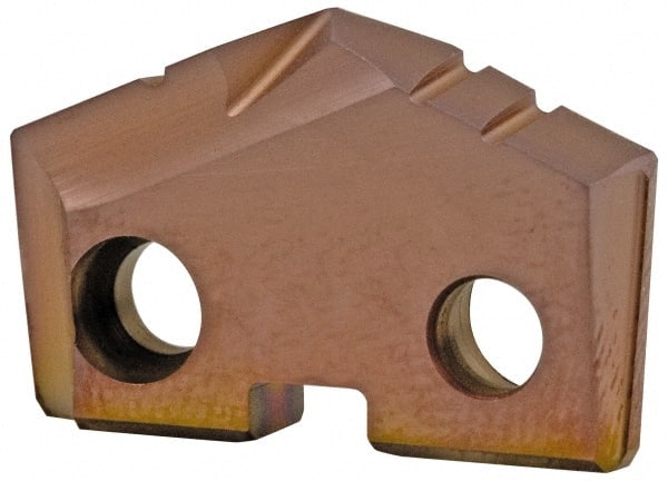 Spade Drill Insert: 14.00 mm Dia, Seat Size 0, Cobalt, 132 deg Point MPN:450H-14