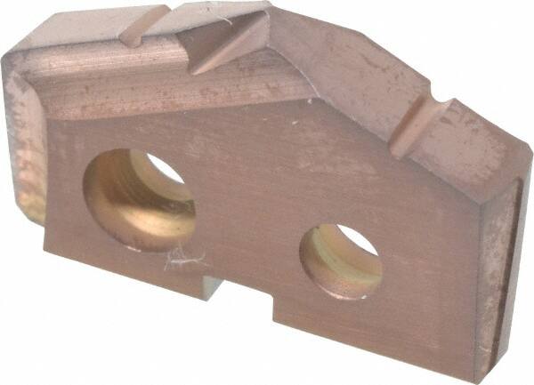 Spade Drill Insert: 17.00 mm Dia, Seat Size 0, Cobalt, 132 deg Point MPN:450H-17