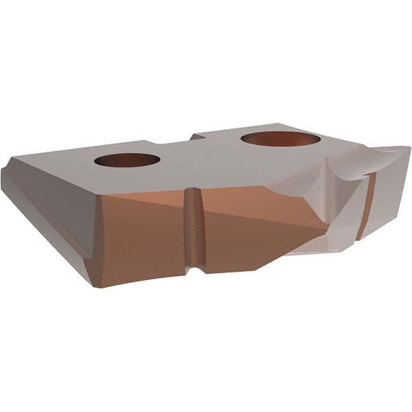 Spade Drill Insert: 22.00 mm Dia, Seat Size 1, Cobalt, 132 deg Point MPN:451H-22-HE