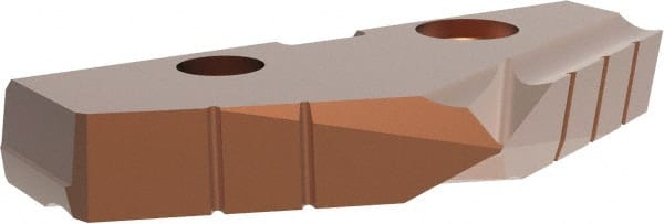 Spade Drill Insert: 45.50 mm Dia, Seat Size 3, Cobalt, 132 deg Point MPN:453H-45.5