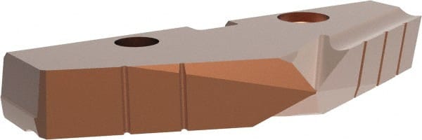 Spade Drill Insert: 57.00 mm Dia, Seat Size 4, Cobalt, 132 deg Point MPN:454H-57