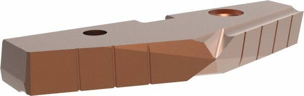 Spade Drill Insert: 90.00 mm Dia, Seat Size 7, Cobalt, 144 deg Point MPN:457H-90