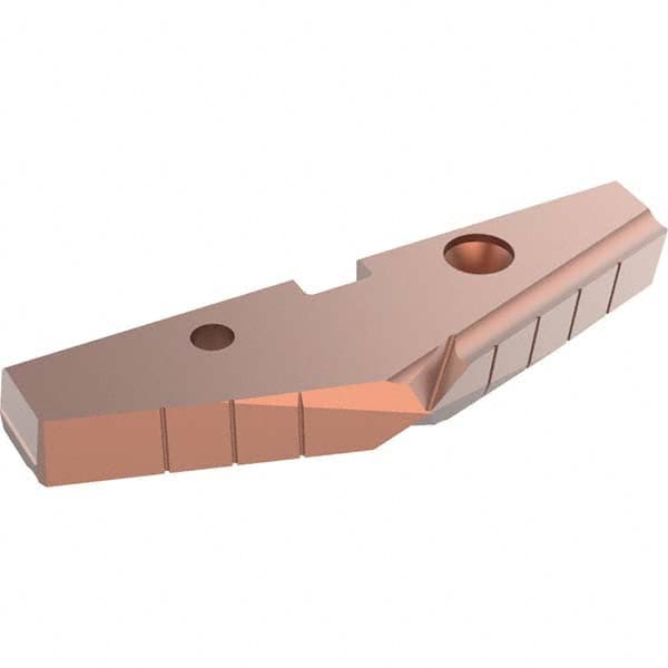 Spade Drill Insert: 41.00 mm Dia, Seat Size 3, Cobalt, 132 deg Point MPN:483H-41
