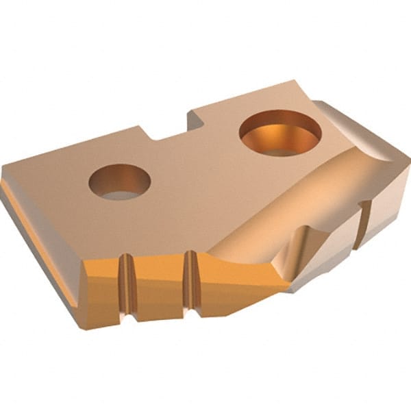Spade Drill Insert: 20.00 mm Dia, Seat Size 1, Carbide, 132 deg Point MPN:4C21P-20