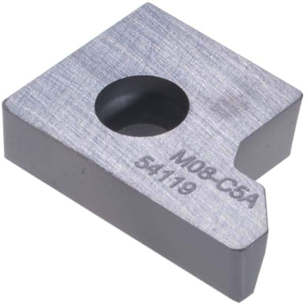 Spade Drill Insert: Seat Size 8, Carbide MPN:AS5202-08-C5A