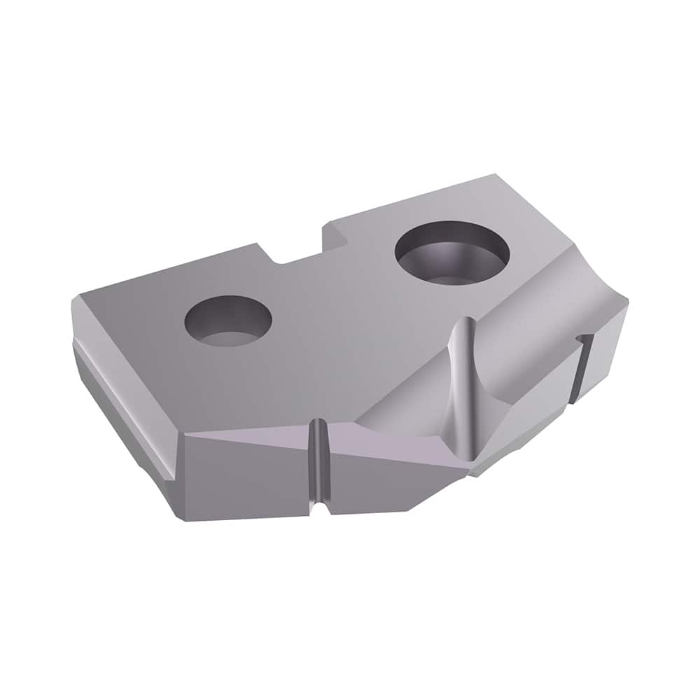Spade Drill Insert: 22.20 mm Dia, Seat Size 1, Carbide, 132 deg Point MPN:TAK1-22.20