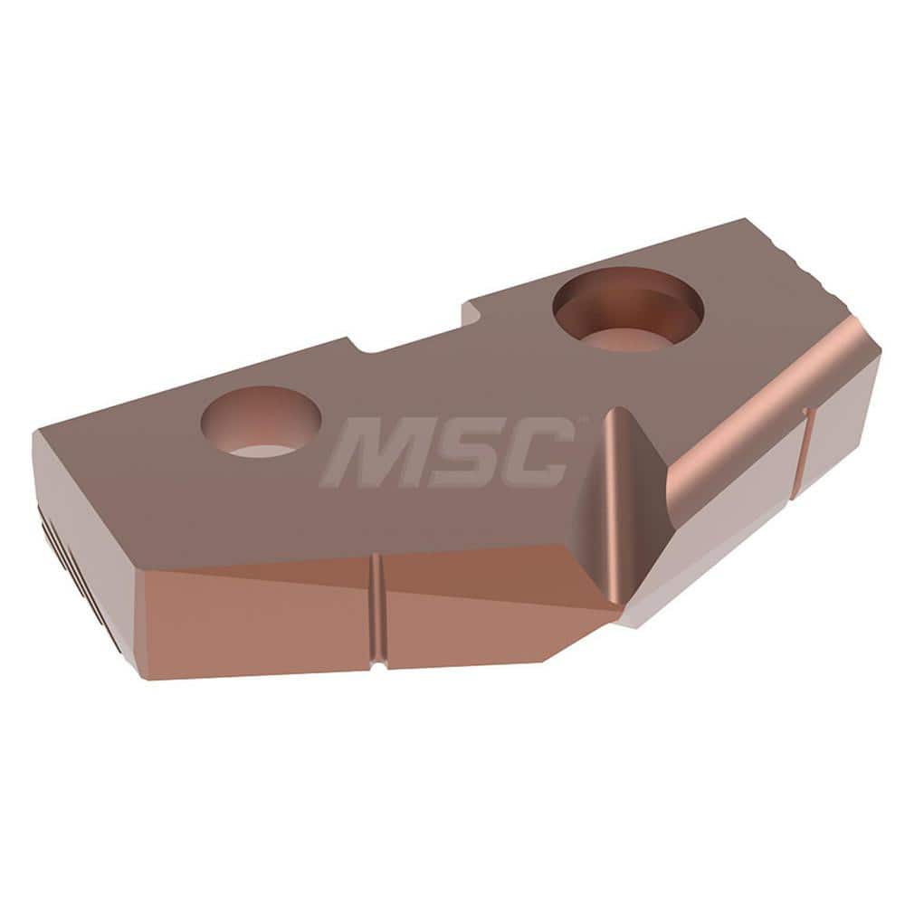 Spade Drill Insert: 36.40 mm Dia, Seat Size 3, Carbide, 132 deg Point MPN:TAM3-36.40