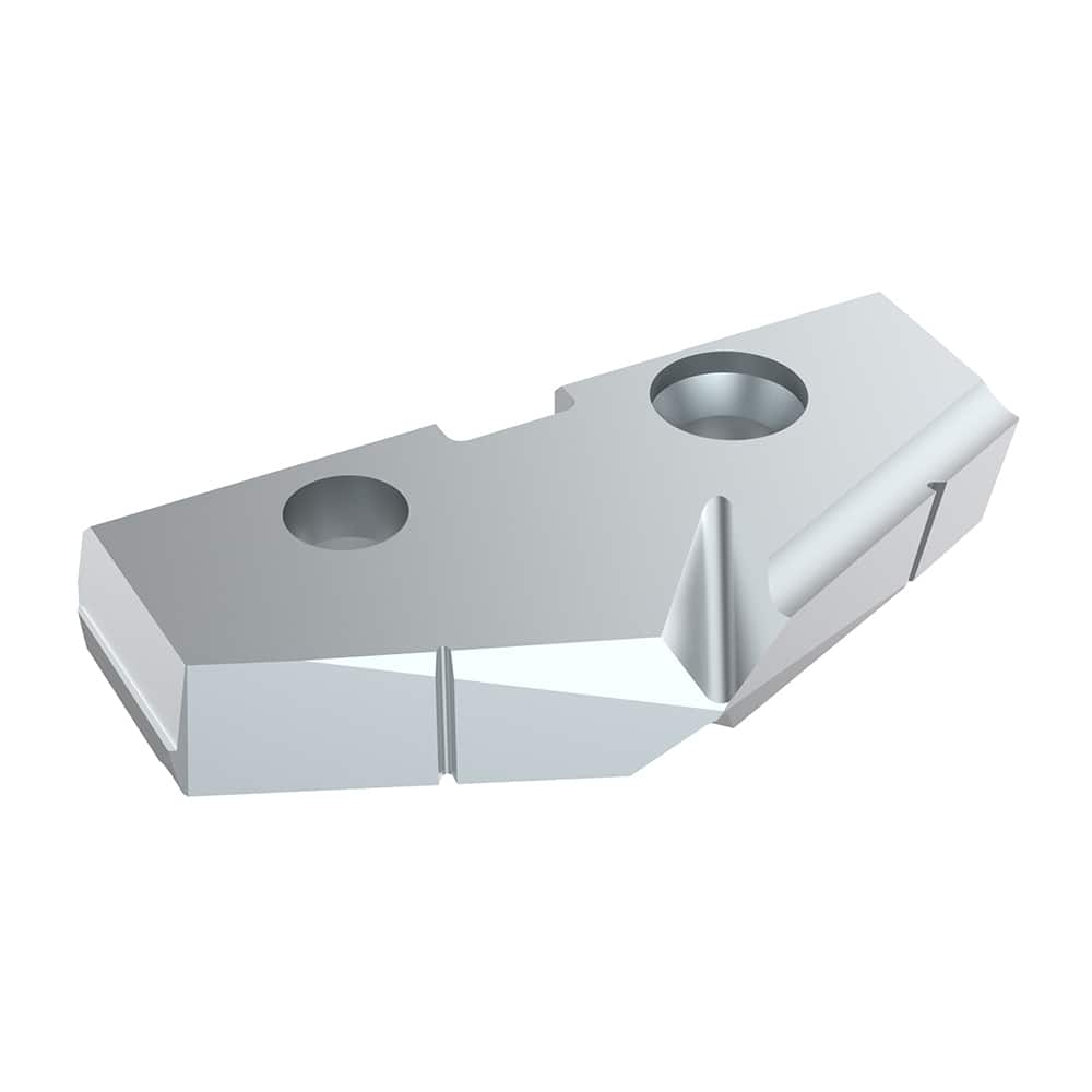 Spade Drill Insert: 40.80 mm Dia, Seat Size 3, Carbide, 132 deg Point MPN:TAN3-40.80