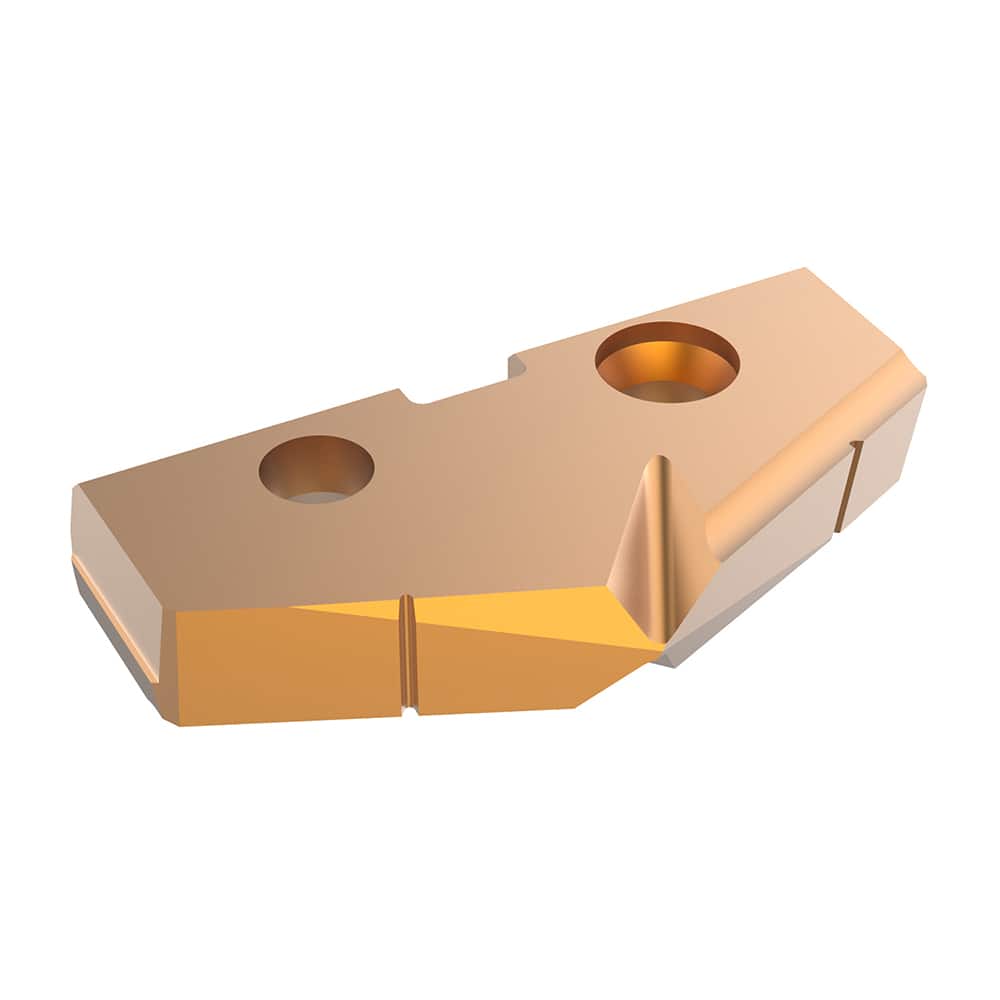Spade Drill Insert: 38.60 mm Dia, Seat Size 3, Carbide, 132 deg Point MPN:TAP3-38.60