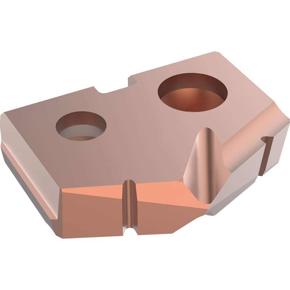 Spade Drill Insert: 17.10 mm Dia, Seat Size 0, High Speed Steel, 132 deg Point MPN:TAX0-17.10