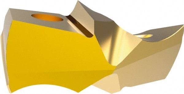 Spade Drill Insert: 22.40 mm Dia, Seat Size 22, Carbide, 140 deg Point MPN:XTN22-22.40