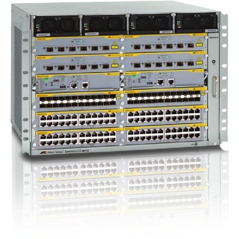 Allied Telesis SwitchBlade x8112 Switch Chassis - Manageable - 10 Gigabit Ethernet - 3 Layer Supported - Rack-mountable MPN:AT-SBX8112
