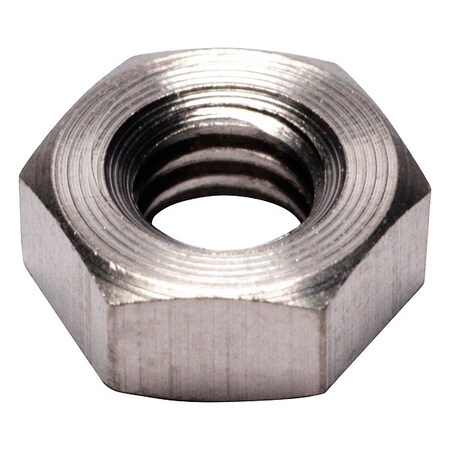 Heavy Hex Nut, M4x0.7, Titanium, Grade 2, Plain, 3 13/64 mm Ht MPN:0107449