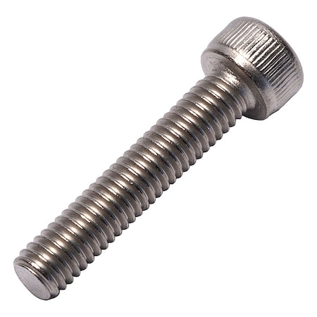 M6-1.00 x Socket, Socket Head Cap Screw, Plain Titanium MPN:0107477