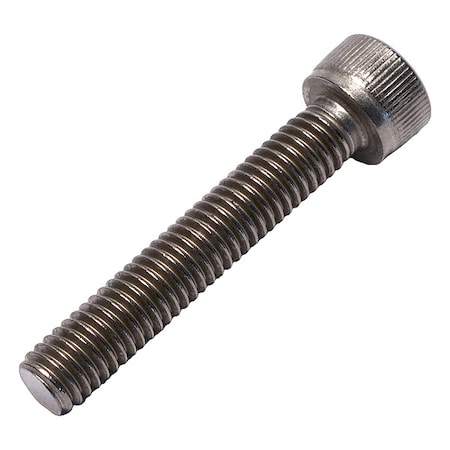 M6-1.00 x Socket, Socket Head Cap Screw, Plain Titanium MPN:0107478