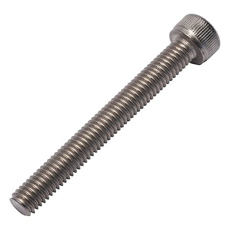 M6-1.00 x Socket, Socket Head Cap Screw, Plain Titanium MPN:0107481