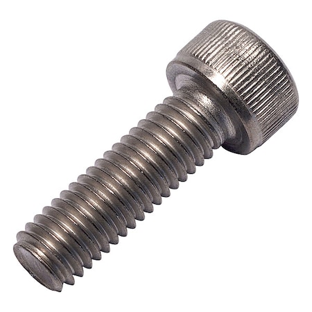 M8-1.25 x Socket, Socket Head Cap Screw, Plain Titanium MPN:0107486