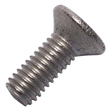 M3-0.50 x 8 mm Phillips Flat Machine Screw, Plain Titanium MPN:0107549