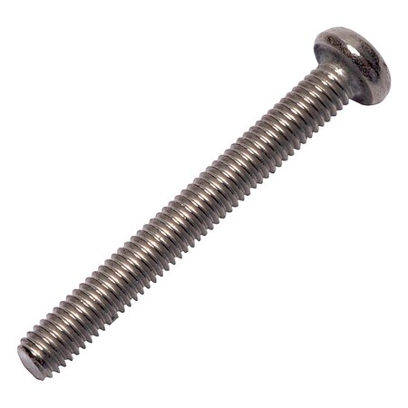 M3-0.50 x 25 mm Phillips Pan Machine Screw, Plain Titanium MPN:0107588
