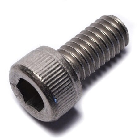 M6-1.00 x Socket, Socket Head Cap Screw, 12 mm Length, Titanium MPN:0107635