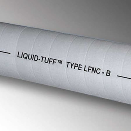 Liquid-Tight Corrugated Conduit, 2 in Trade Size, 50 ft, 10-1/2 in Bend, PVC, Gray MPN:6007-24-00