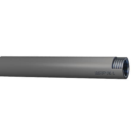 Liquid-Tight Flex Metal Conduit, 1-1/2 in Trade Size, 50 ft, 4-1/2 in Bend, Steel, Gray MPN:6206-24-00