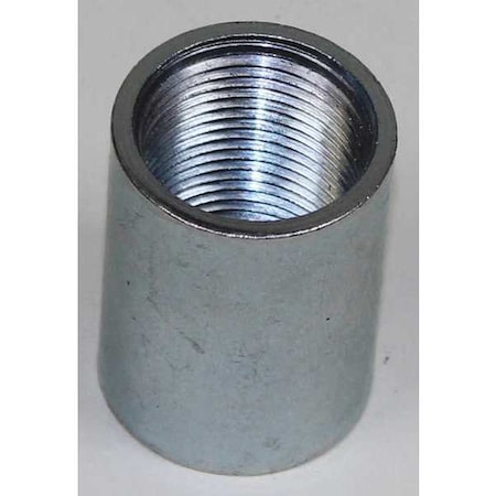 IMC Coupling, 6 in, Coupling, Steel, Aluminum, Silver MPN:904155