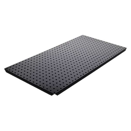 Pegboard, 16in.Hx32in.W, Metal, Black, PK2 MPN:ALGBRD16X32BLK
