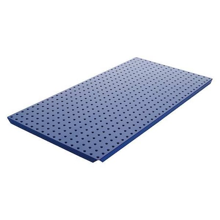 Pegboard, 16in.Hx32in.W, Metal, Blue, PK2 MPN:ALGBRD16X32BLU