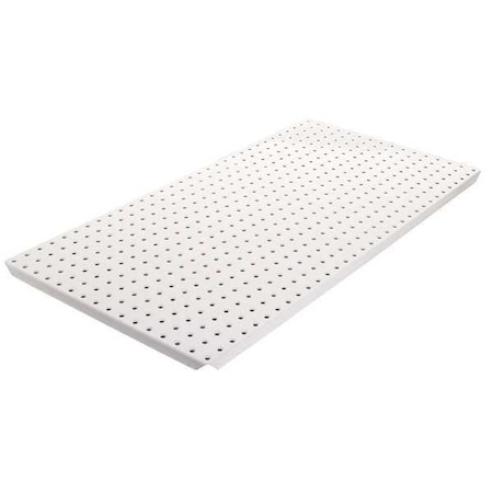 Pegboard, 16in.Hx32in.W, Metal, White, PK2 MPN:ALGBRD16X32WHT