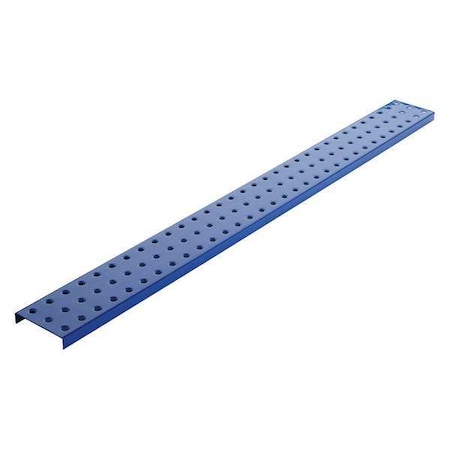 Pegboard, 3in.Hx32in.W, Metal, Blue, PK2 MPN:ALGSTRP3X32BLU