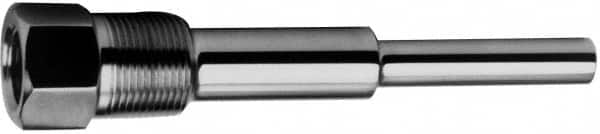 4 Inch Overall Length, 1 Inch Thread, 316 Stainless Steel Standard Thermowell MPN:1-260S-U2.5