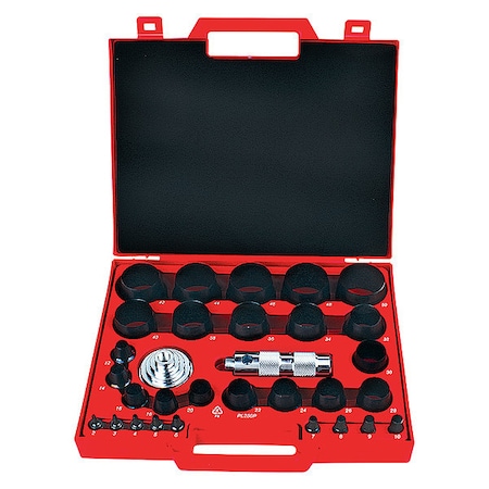 Metric Hollow Punch Kit, 31 pcs. MPN:AX1352