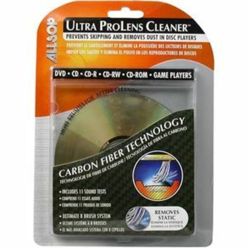 Allsop Ultra Pro Lens Cleaner for CD / DVD Players - (23321) MPN:23321