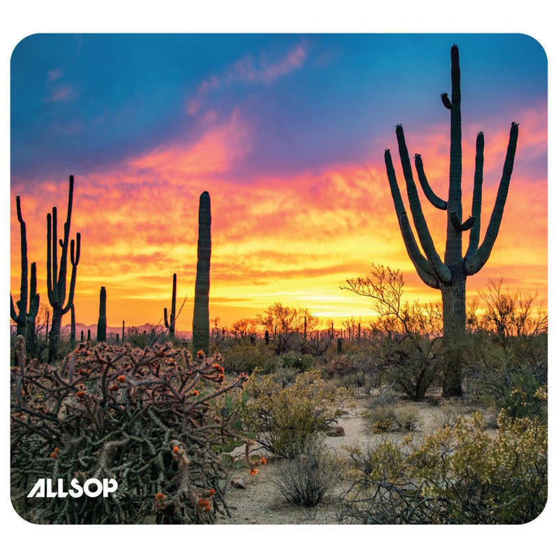Allsop Naturesmart Mouse Pad, 8in x 8-3/4in, Saguaro MPN:32412