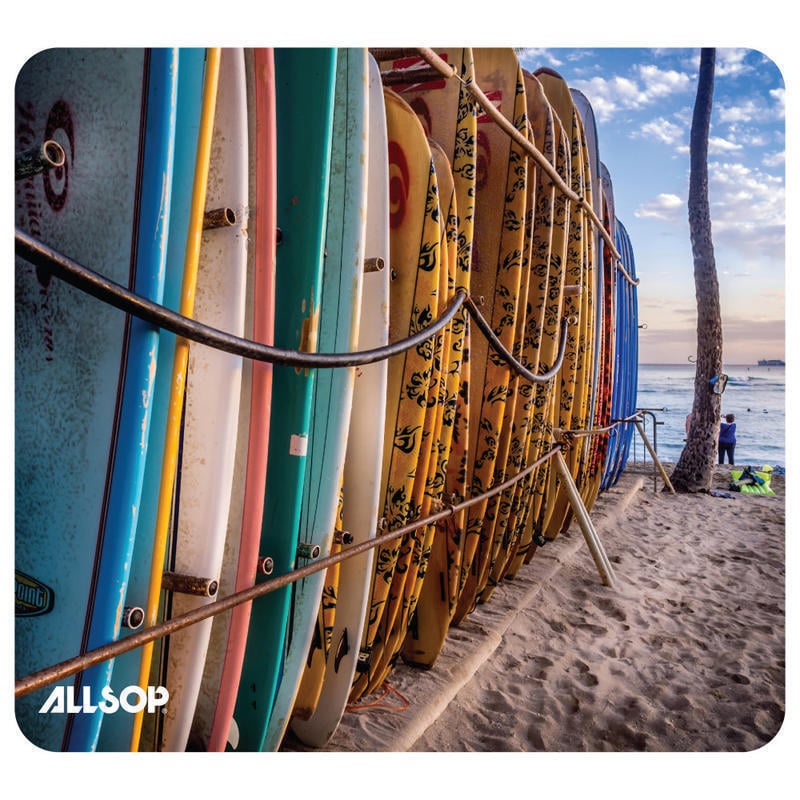 Allsop Naturesmart Mouse Pad, 8in x 8-3/4in, Surfboards MPN:32413